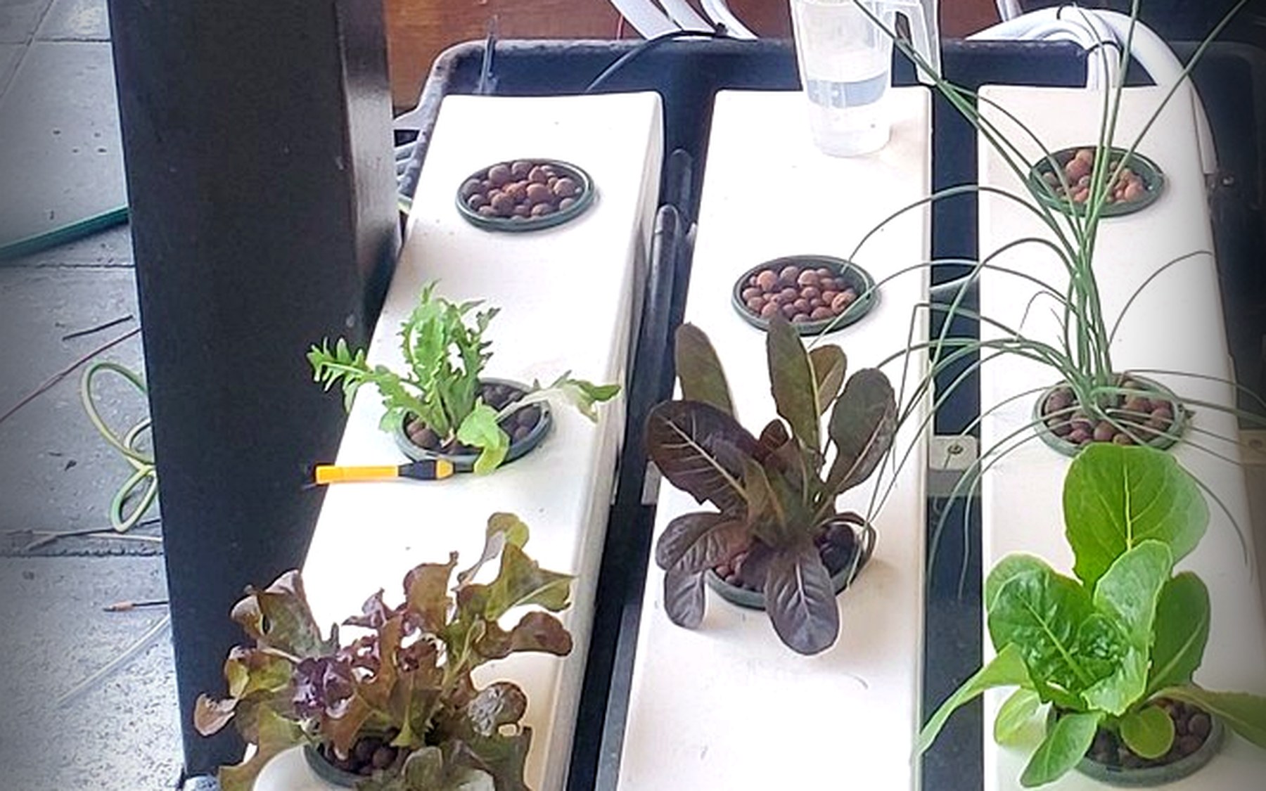 Hydroponic controller wiring and grow channels